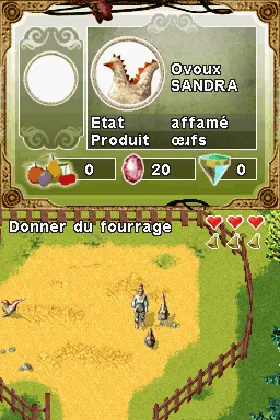 Sarah - Die Hueterin des Einhorns (Europe) (Fr,De) screen shot game playing